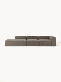 Chaise longue modular XL em bouclé Lennon