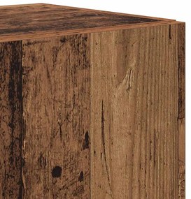 Conjunto de móvel de TV 7 pcs Madeira antiga 30.5 x 30 x 60 cm