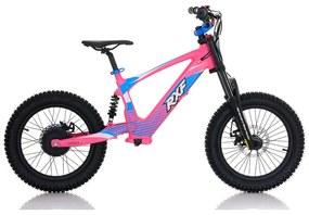 Bicicleta elétrica infantil 500W 18" Junior RXF EVO Rosa