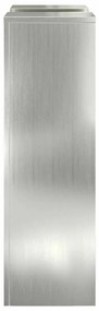 Suportes de Plantas para Exterior Pilar 2 pcs 24x24x75 cm Aço Galvaniz