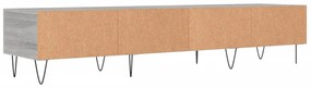 Móvel de TV 150x36x30 cm derivados de madeira cinzento sonoma