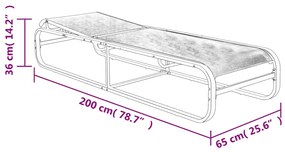 Espreguiçadeiras com mesa 2 pcs textilene e alumínio