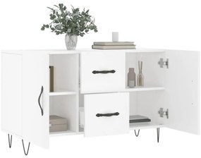 Aparador 100x36x60 cm derivados de madeira branco