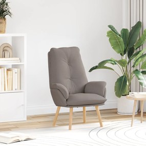 Cadeira Relaxante Taupe Tecido