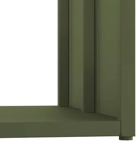 Suporte para lenha aço laminado a frio verde azeitona