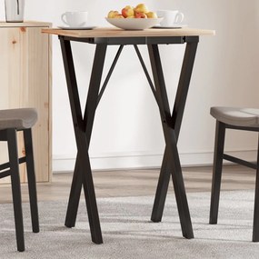 Pernas para mesa de jantar estrutura em X aço