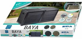 Arca EDA Cinzento escuro Plástico