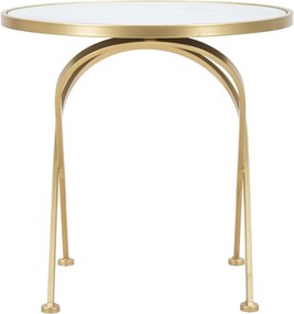 MESA GLAM Ø 50,5X50 CM DOURADO
