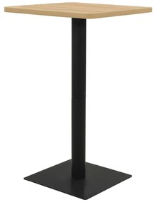 Mesa bistrô 78,5x78,5x107 cm cor carvalho