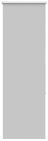 vidaXL Persiana de enrolar 50x150 cm largura tecido 45,7 cm poliéster
