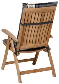Madison Almofadão cadeira encosto Garden 123x50 cm cinzento PHOSA056
