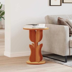 vidaXL Mesa Lateral Castanho-mel 39.5 x 39.5 x 53.5 cm