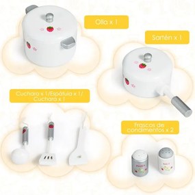 Cozinha de brincar com som Simulação de lava-loiça de ardósia Lava-loiça amovível Diversão educativa para crianças 83 x 32 x 80 cm Branco