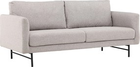 Sofá Dallas 4477, Cinzento, 198x88x69cm, 48 kg, Tecido, Pernas: Metal