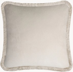 Almofada decorativa em veludo artesanal Happy