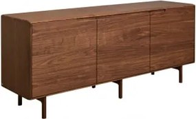 Aparador 180x45 Cm Em Madeira Treveris Castanho Nogal Oscuro - Sklum