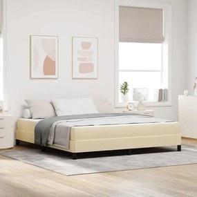 Cama Box Outros Creme 180 x 200 cm tecido