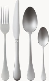 Conjunto de talheres em aço inoxidável escovados Bloom, 6 pessoas, conjunto de 24