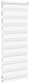 Cortina de zebra 60x100 cm largura do tecido 55,9 cm poliéster