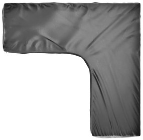 Capas p/ mobília jardim forma de L 2 pcs 16 ilhós 285x285x90 cm