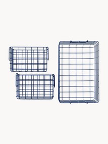 Cestos em metal The Baskets, conjunto de 3