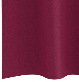 Cortinas 2 pcs Vinho Vermelho 260 x 140 cm Poliéster