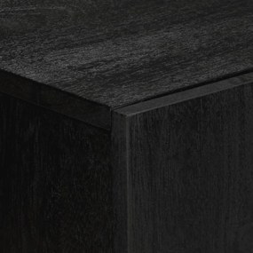 Aparador 60x33x75 cm derivados de madeira preto