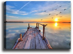 Pintura Decorativa em Tela 111732092 – Multicolor – 70 x 100 cm