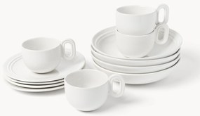 Conjunto de pequeno-almoço artesanal Stevns, 4 pessoas (12 uni.)