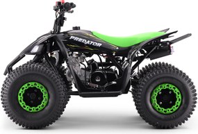 Moto 4 Crianças + 8 anos 125cc - Beneo Predator Até 55 Km/h com limitador Verde