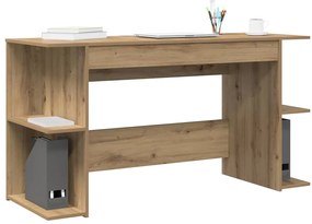 Mesa carvalho artisiano 140 x 50 x 75 cm Madeira processada