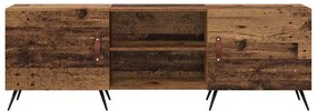 Gabinete para TV com prateleira Madeira antiga 150 x 30 x 50 cm