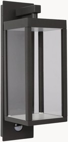 Candeeiro de parede para exterior com sensor de movimento Clairette