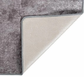 Tapete lavável antiderrapante 80x150 cm cinzento