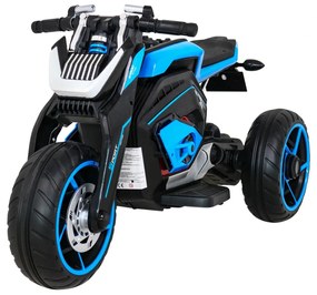 Mota elétrica para Crianças 12V 3 Rodas Rodas Espuma EVA Azul