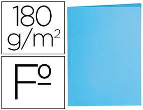 Classificadores Folio Azul Pastel 180g/m2