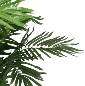 Palmeira artificial 18 folhas 80 cm verde