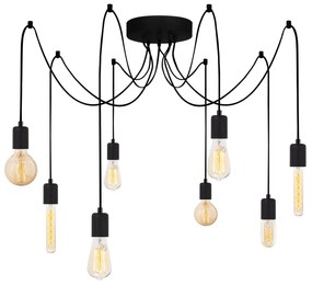 Chandelier Kabluni – Preto – 156 x 156 cm