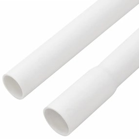 Calhas para cabos com clipes Ø16 mm 10 m PVC