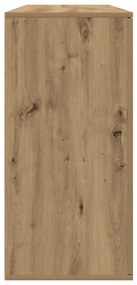 Buffets 2 pcs Carvalho Artesanal 79x38x80 cm Madeira de Engenharia