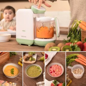 Processador de alimentos que ferve, tritura, esteriliza e aquece garrafas Nana BabyCare FoodProcessor