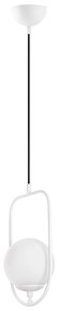 Candeeiro de Teto Skew – Branco – 20 cm Largura, Altura Máx 171 cm, Al