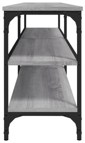 Móvel para TV 160x30x50 cm derivados de madeira cinzento sonoma