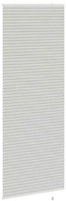 Cinzento Luz Plissada Cega 70x200 cm Largura Tecido 69,4 cm