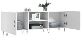 Móvel para TV 150x30x50 cm derivados de madeira branco