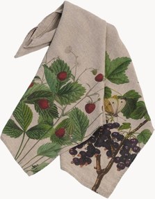 Panos de cozinha em linho Black Currant & Strawberries, conjunto de 2