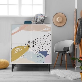 Armário Multiuso Multilux – Multicolor – 95x111x36 cm