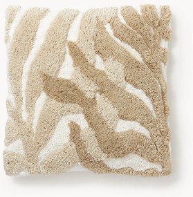 Capa de almofada de algodão com padrão de plantas Sela
