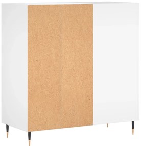 Armário para discos 84,5x38x89 cm derivados de madeira branco