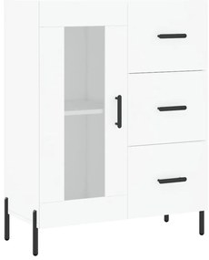 Armário alto 69,5x34x180 cm derivados de madeira branco